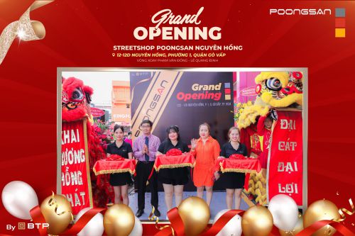 GRAND OPENING - SHOWROOM POONGSAN GÒ VẤP CHÍNH THỨC KHAI TRƯƠNG